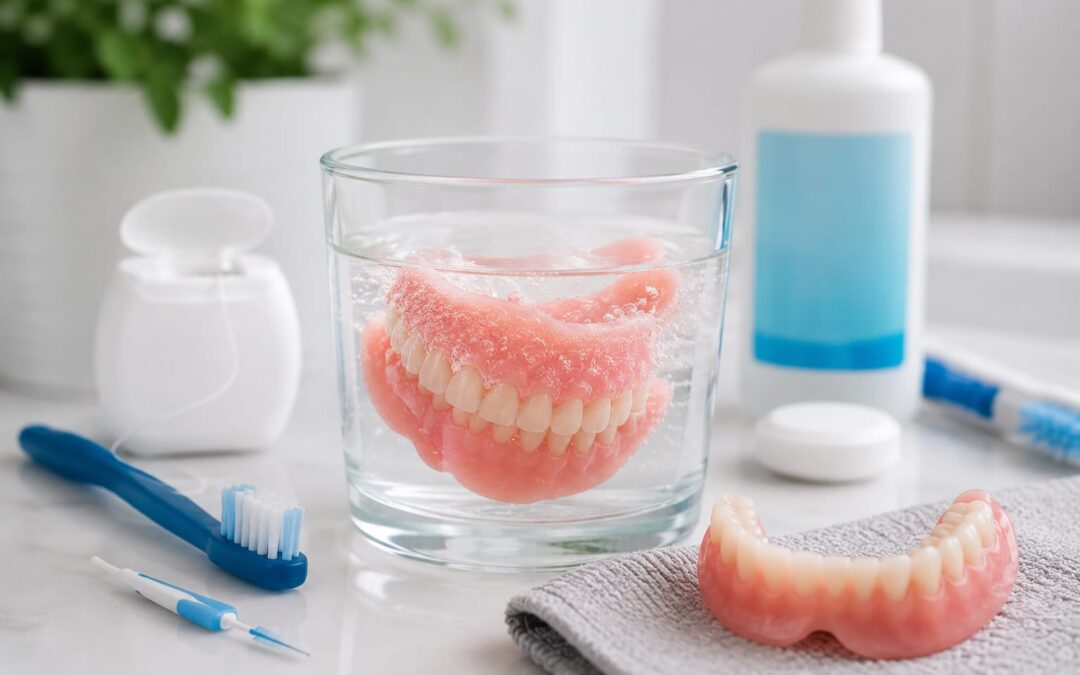 Cuidado de las prótesis dentales: consejos para mantenerlas en perfecto estado