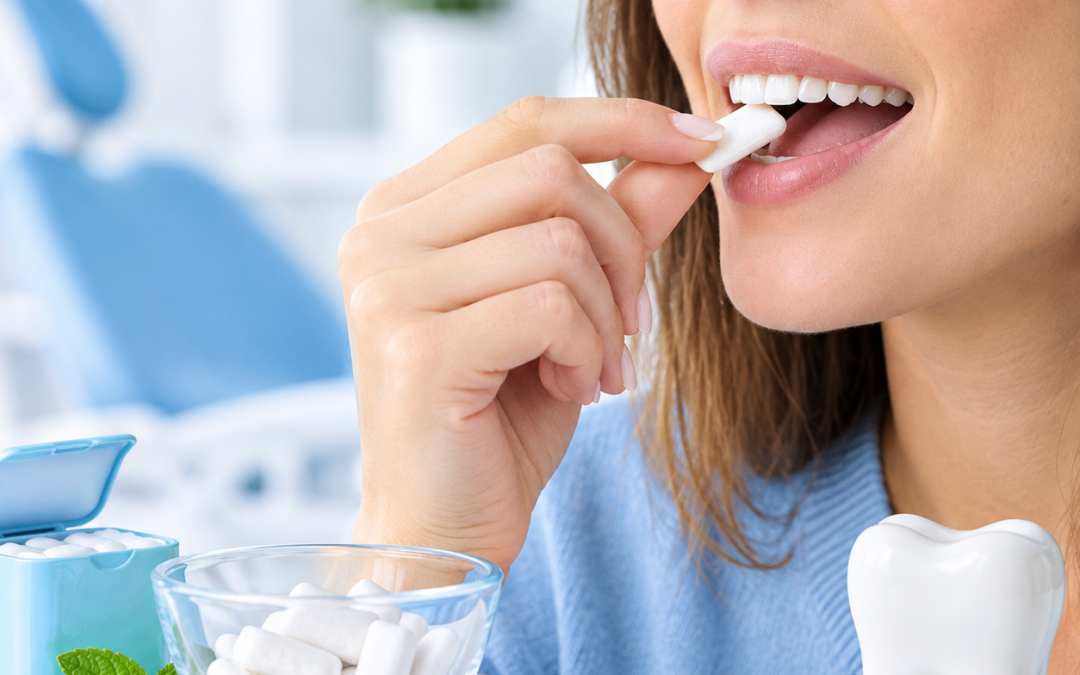 ¿Masticar chicle es bueno para los dientes?